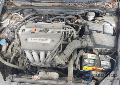 2007 Honda Accord 2.4 Ex из США, поврежденный, VIN 1HGCM56727A175410